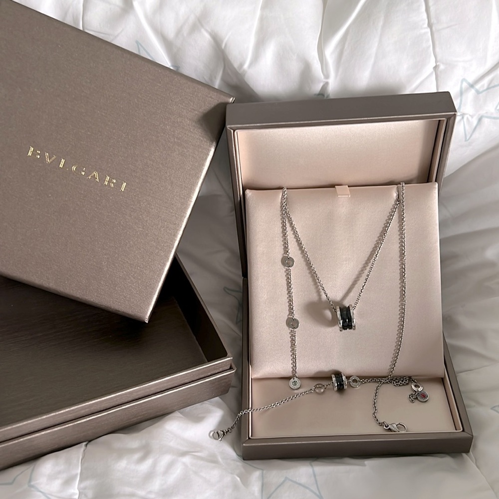 Bvlgari save the children collection necklace and bracelet